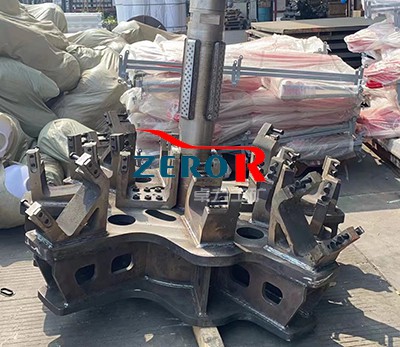 反井鉆機2米擴孔刀盤制作完成準備發(fā)貨